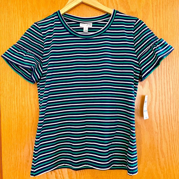 Maison Jules Tops - Maison Jules striped top size small